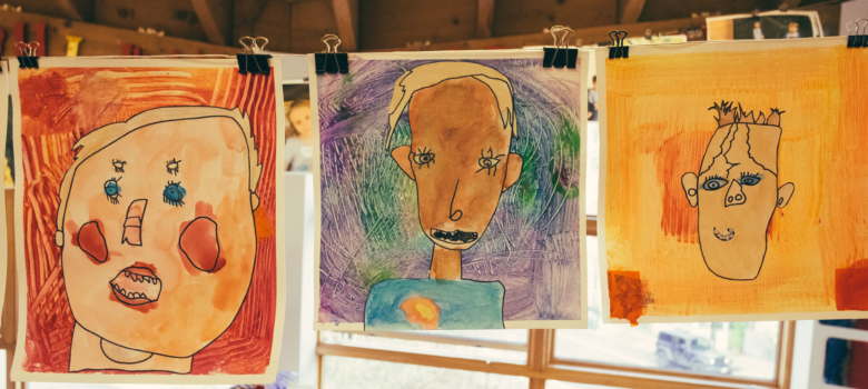 Self Portraits in the Early Elementary
