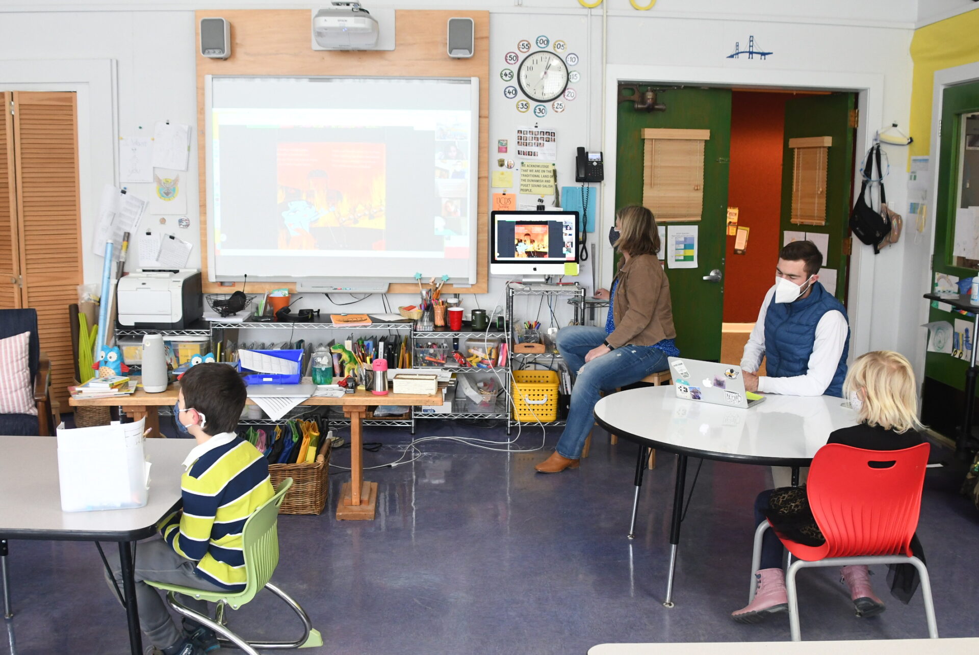 One Classroom, Two Classes? 